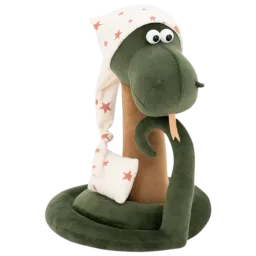 Jucărie moale Orange Toys Animals 2522/25 Sleepy the Snake 1+ / Green