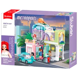 Set de construcție Sluban Metropolis DC Crowne Hotel (B1267)