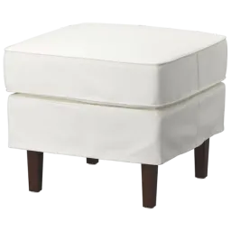 Fotoliu moale Ikea Rocksjon White / Stofă