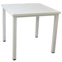 Masă de grădină DecoPrim GARDEN 8636 Pătrat/ White