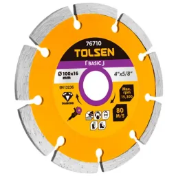 Disc diamantat segmentat Tolsen 76717