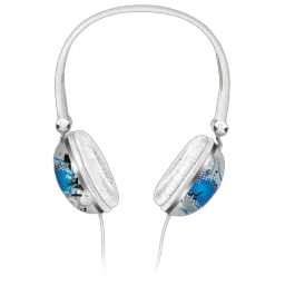 Căști Trust UR Evening White Blue