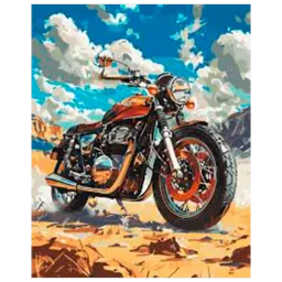 BrushMe Motocicletă retro BS54132
