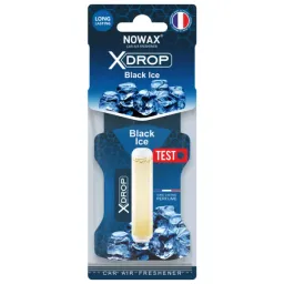 Aromatizator auto Nowax X Drop Black ice/ pe oglindă