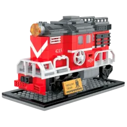 Constructor Richi Tichi Freight Train Transport/ Red