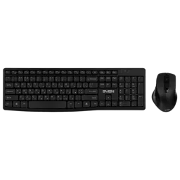 Tastatura & Mouse Sven KB-C3500W Fără fir / Black