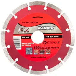 Disc diamantat segmentat Raider 162124