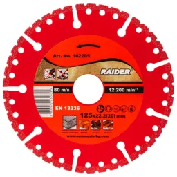 Disc diamantat segmentat Raider RD-DD26