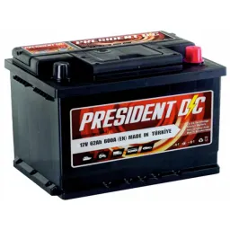 Acumulator auto PRESIDENT L2B 600A / 62 Ah