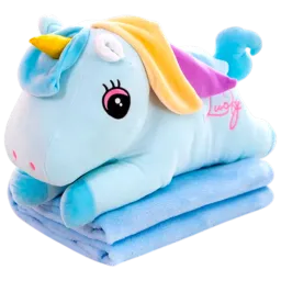 Jucărie moale ChiToys Animals Unicorn 86824 3+ / Blue