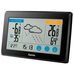 Stație meteorologică Hama Touch Black