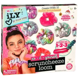 Set de creație Wecool do-it-yourself Scruncheeze Loom 111203 6+/ Multicolor Multicolor