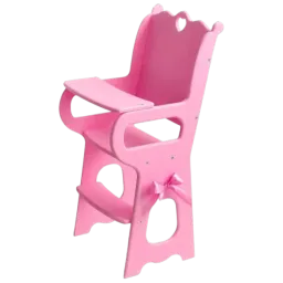 Mobilier pentru păpușă Richi Tichi 72119 R20/4 scaune de masă / 3+