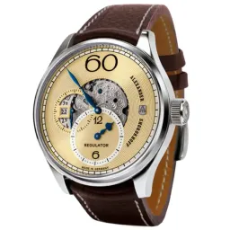 Ceas de mână pentru bărbați Alexander Shorokhoff AS.R02-2F Mecanic/ 43 mm