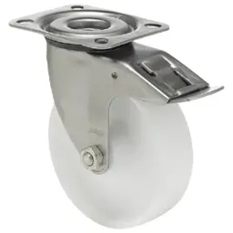 Roată Haki 4064-125 125 mm/ Rotativă/ Cărucioare