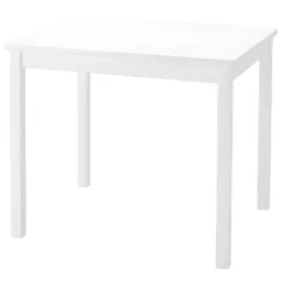 Măsuță pentru copii Ikea Kritter White / Lemn / 5+