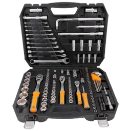 Set chei tubulare cu clichet Hoteche 203126 Cantitatea în set: 126 buc.