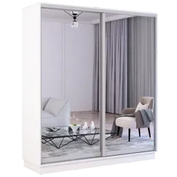 Dulap cupe Mobildor-Lux Fox 2200 110 220 x 60 x 220 / PAL / White