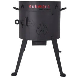 Cuptor pentru cazan Kukmara UK03 Oțel inoxidabil / Black