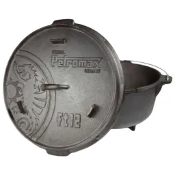 Ceaun pentru grătar Petromax Dutch Oven FT12 10.8l / Fontă / Black