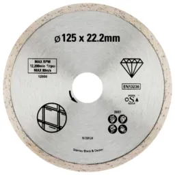 Disc diamantat continuu Stanley STA38007