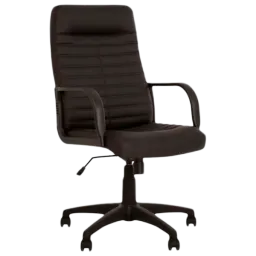 Fotoliu de birou AG ORMAN KD TILT ECO-30, Piele eco, Tilt, Negru, 57