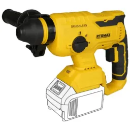 Ciocan rotopercutor RTRMAX RTX2095B