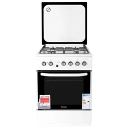 Aragaz KUBB TD7201MGALt Pe gaz/ White/ Black
