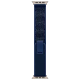 Curelușă Apple Watch Trail Loop Natural Titanium Finish spandex/
49 mm / Blue