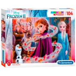 Puzzle Clementoni Frozen 6+/ Numărul de piese: 104