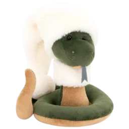 Jucărie moale Orange Toys Animals 2504/15A Oscar the Snake 1+ / Green