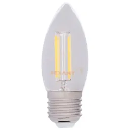 Bec LED cu filament Rexant CN35 604-089 E27/ 7.5 W/ 2700 K/ 600lm/ Yellow