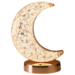 Lampă de noapte Desk lamp Moon Auriu