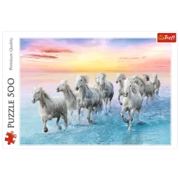 Puzzle Trefl Galloping White Horses