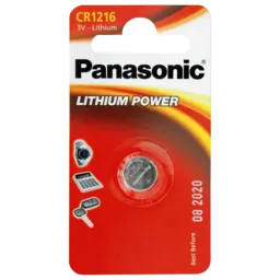 Baterie Panasonic CR-1216EL/1B Lithium CR1216