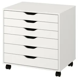 Comodă Ikea Alex 66 x 67 x 48 / MDF / Alb