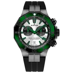 Ceas de mână pentru bărbați Edox 10112-37GNVCA-ANV Cuarț / 43 mm