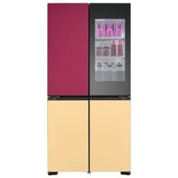 Frigider LG GMV960NNME cu congelator jos 617 l / 186.5 cm / Multicolor