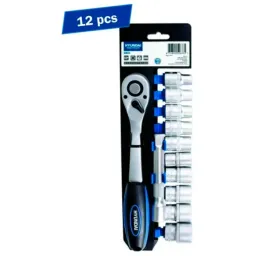 Set chei tubulare cu clichet Hyundai HY-59633