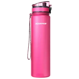Sticlă pentru apă Aquaphor City Pink