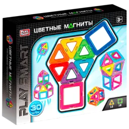 Constructor Play Smart Magnete colorate