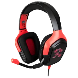 Căști Konix Naruto Red Black Cu fir/ Gaming
