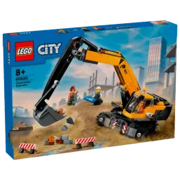 Constructor LEGO Yellow Construction Excavator