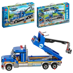 Blue Construction Richi Tichi Truck Transport