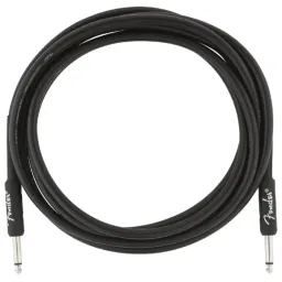 Cablu audio Fender STR/ ANG 25 PVC/ Black