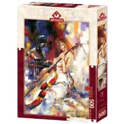 Puzzle Art Puzzle Cellist