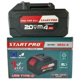 Acumulator pentru instrumente Start Pro SB20-4H Li-Ion / 4 Ah / 20 V