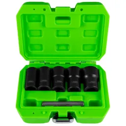 Set de capete 1/2 pentru îndepărtarea șuruburilor/piulițelor de control JBM 52153