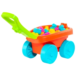 Constructor Molto Wagon Blocks Red