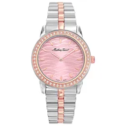 Ceas de mână pentru femei Mathey-Tissot D10860BQPK Cuarț / 34 mm